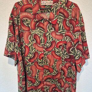 Bayouwear HowAhYa Red Beans & Rice print Shirt